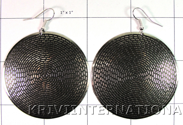 KELL11003 Exquisite Wholesale Jewelry Disc Earring