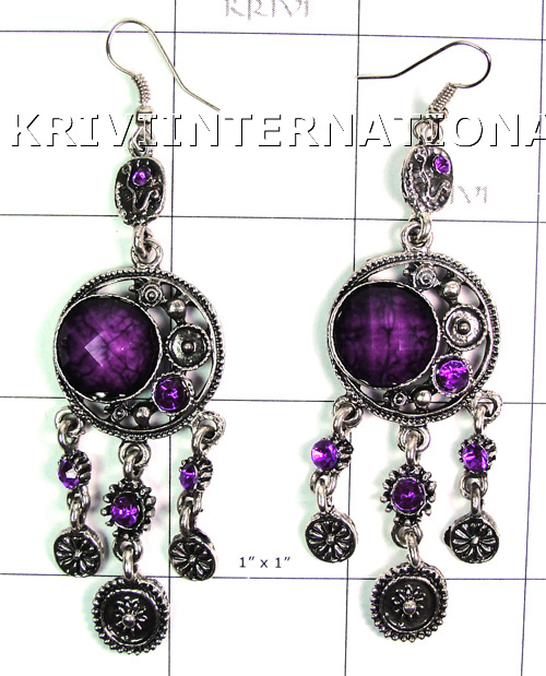 KELL11C53 Stylish Costume Jewelry Hanging Earring