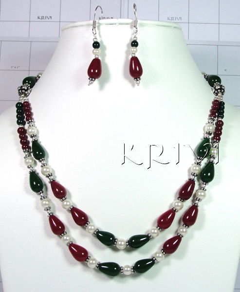 KNLL09009 Fine Quality German Silver Necklace