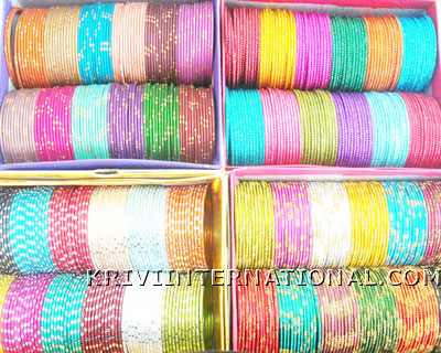 KWLK06003 50 dozen bangles in assorted colours and designs in mixed sizes