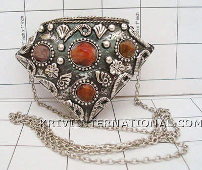 KWLL01003 Wholesale Lot of 5 pc Metal Jewelry purses