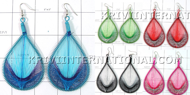 KWLL09070 Value pack of 30 pair of Feather Style Earrings