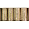 KKLL10A01 16 Dozen Gold Metallic Bangles Choori with Shimmer Handiwork