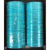 KKLL10D04 12 Dozen Blue Metallic Bangle Choori 