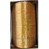 KKLL10M06 4 Dozen Golden Metal Bangles Choori with Glitter Handiwork
