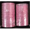 KKLL10P03 8 Dozen Pink Metal Bangles Choori with Glitter Handiwork
