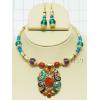KNKS06001 Traditional Indian Designer Necklace Set