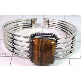 KBLL09031 White Metal Jewelry Cuff Bracelet