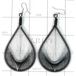KELL09A32 Imitation Jewelry Feather Design Earring