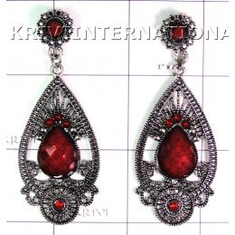 KELL11C43 Beautifully Handcrafted Costume Jewelry Earring