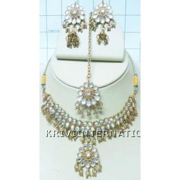 KNLK05009 Designer Fashion Jewelry Necklace Set