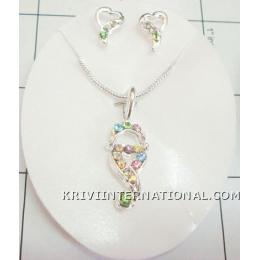 KNLK06003 Unique Fashion Jewelry Necklace Set