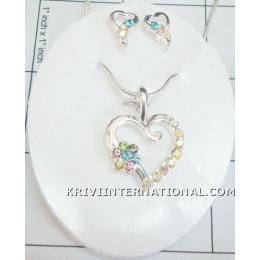 KNLK06012 Best Quality Necklace Earring Set