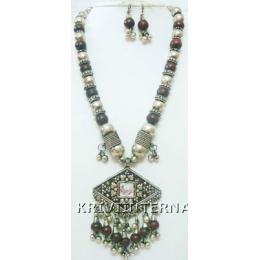 KNLK08007 Designer Fashion Jewelry Necklace Set