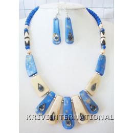KNLL02017 Wholesale Jewelry Necklace Earring Set