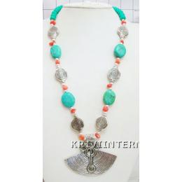 KNLL02030 Beautifully Crafted Costume Jewelry Necklace 