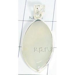 KPLL09013 High Quality White Metal Onyx Pendant