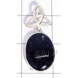 KPLL09122 Designer German Silver Bronzite Pendant