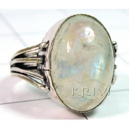KRLL09010 Wholesale German Silver Gemstone Ring