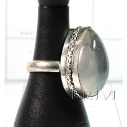 KRLL09011 Fashionable German Silver Gemstone Ring