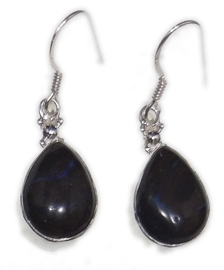 SAELS01070 Boulder Opal Earrings 925 Sterling Silver, Krivi ...