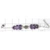 KBLL09006 German Silver Beautiful Amethyst Bracelet