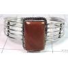 KBLL09030 White Metal Jewelry Cuff Bracelet