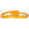 KKLK03058 A pair of acrylic bangles with water effect