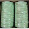 KKLL09E03 8 Dozen Green Metallic Bangles with Glitter Handiwork