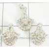 KNKS07012 Fashion Jewelry Pendant  Earring Set