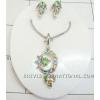 KNLK06001 Fine Quality Costume Jewelry Necklace Set