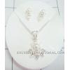 KNLK06005 Highly Fashionable Necklace Earring Set