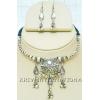 KNLK08011 Versatile Necklace Earring Set