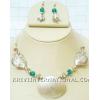 KNLK08028 Highly Fashionable Necklace Earring Set