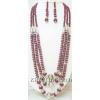 KNLK08B01 Beautifully Crafted Costume Jewelry Necklace Set