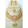 KNLK12004 Highly Fashionable Necklace Earring Set