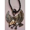 KPKQ08006 Eagle Pendant With Black Thread