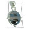 KPLL08011 New Design White Metal Onyx Pendant
