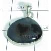 KPLL08013 High Quality White Metal Onyx Pendant