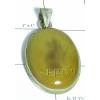 KPLL08020 Best Quality White Metal Onyx Pendant