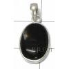 KPLL08030 Exclusive White Metal Onyx Pendant