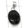 KPLL08032 Amazing White Metal Onyx Pendant