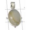 KPLL08036 Latest White Metal Onyx Pendant