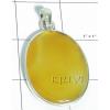 KPLL08056 Amazing White Metal Onyx Pendant