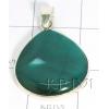 KPLL09012 Latest White Metal Onyx Pendant