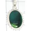 KPLL09020 Best Quality White Metal Onyx Pendant