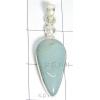 KPLL09032 Amazing White Metal Onyx Pendant