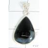 KPLL09042 Wholesale Designer White Metal Onyx Pendant