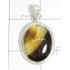 KPLL09047 Exquisite White Metal Onyx Pendant