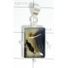 KPLL09054 Exclusive White Metal Onyx Pendant